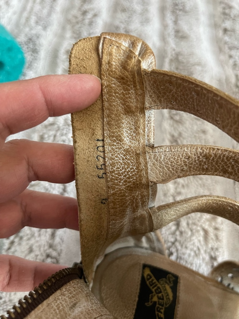 Freebird by Steven Hawk sandals in taupe - Picture 9 of 11